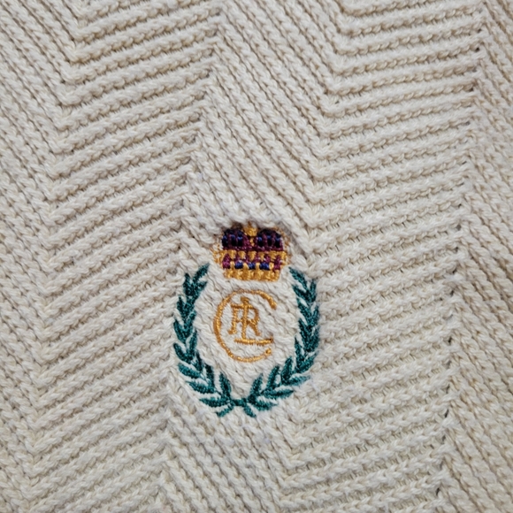 Embroidered Ralph Lauren Sweater - Picture 2 of 4